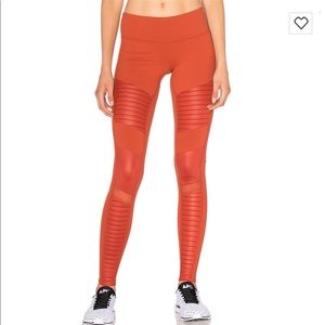 ALO Sunbaked Moto Leggings